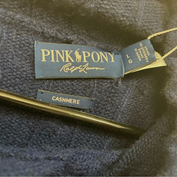 Polo by Ralph Lauren 100% Cashmere Pull Over w/ hood. - Picture 3 of 10